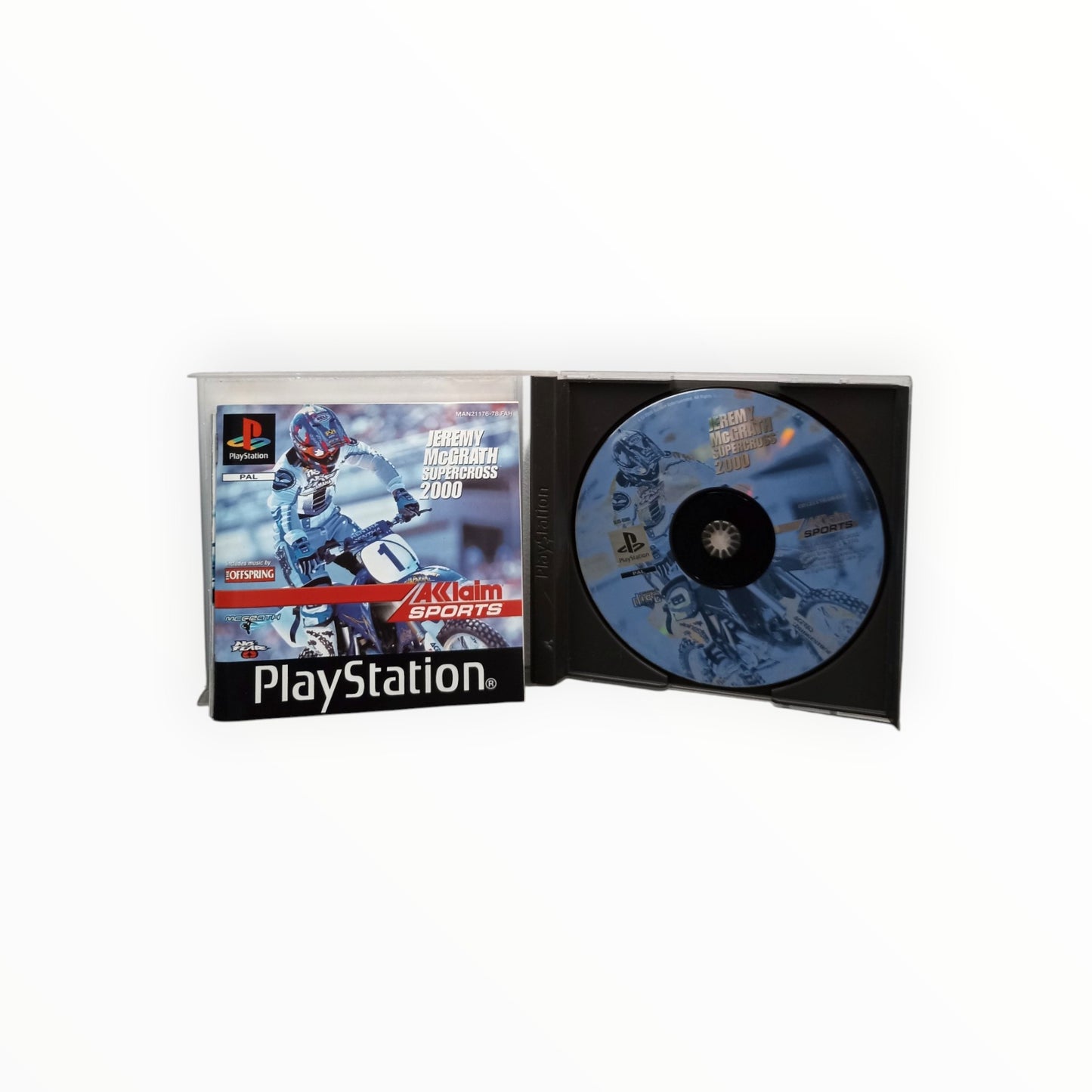 Jeremy McGrath Supercross 2000 PlayStation 1 Complet (boîte + notice)