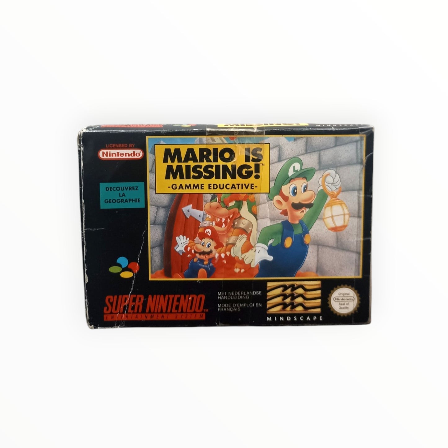 Mario is Missing! Super Nintendo FRA complet RARE
