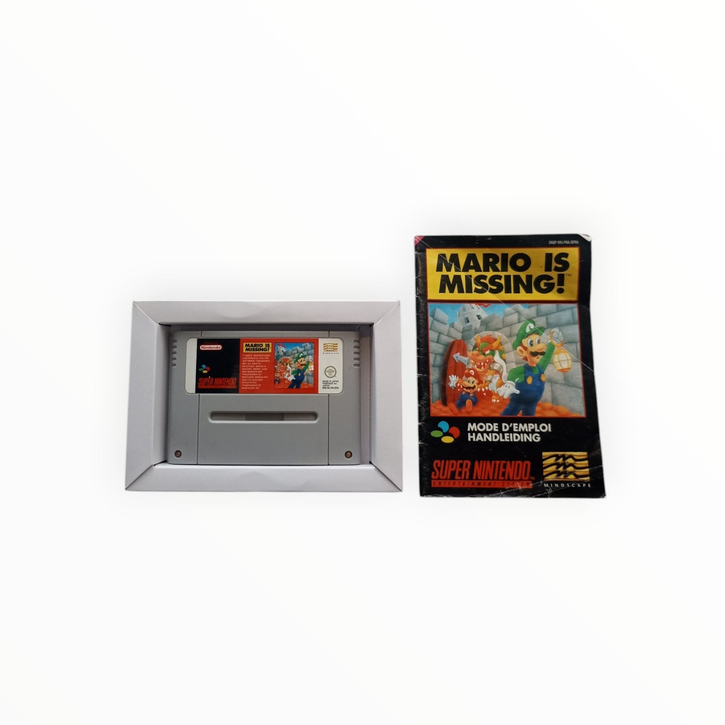 Mario is Missing! Super Nintendo FRA complet RARE