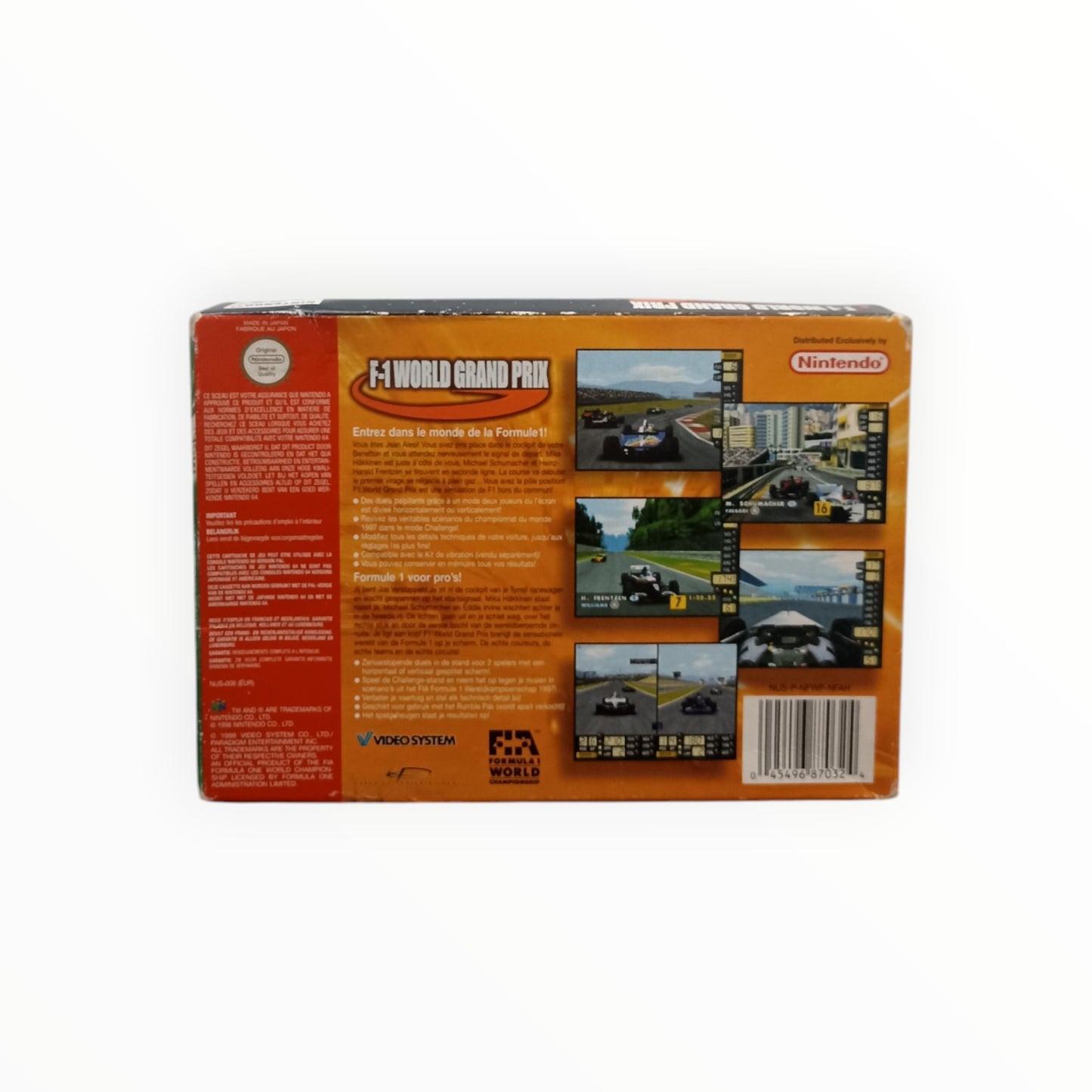 F1 World Grand Prix Nintendo 64 FRA