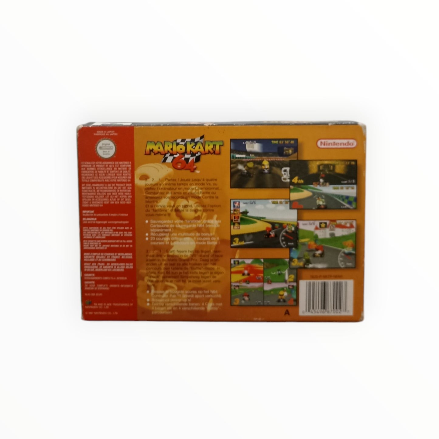 Mario Kart Nintendo 64 (N64) en boite FRA