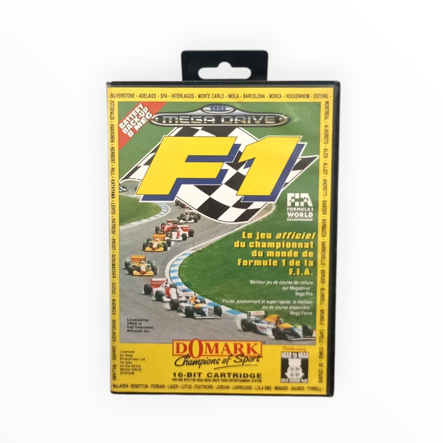 F1 Mega Drive FRA complet