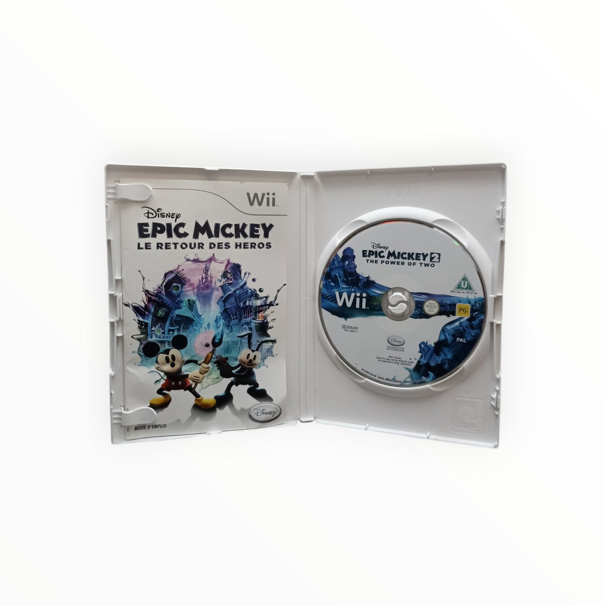 Disney Epic Mickey Le Retour des Héros Complet PAL Nintendo Wii (Wii)