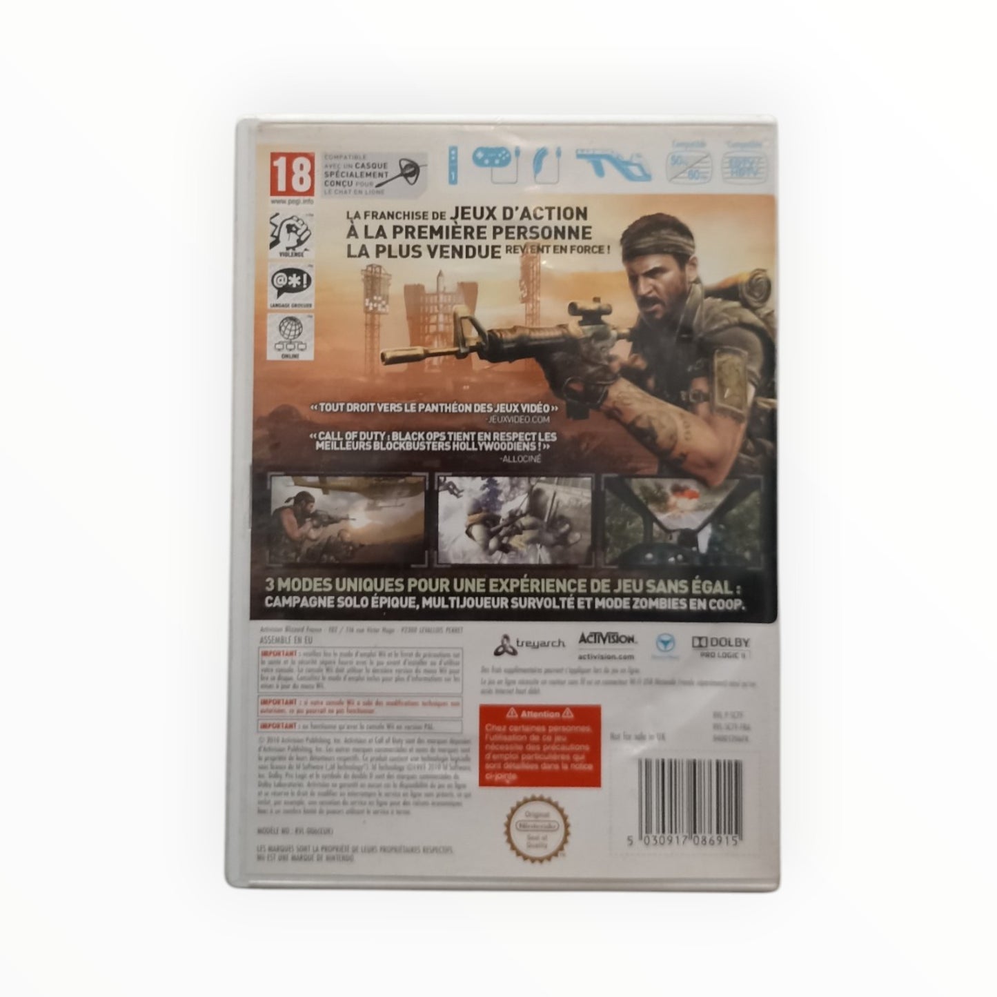Call of Duty Black Ops Complet FRA Nintendo Wii (Wii)