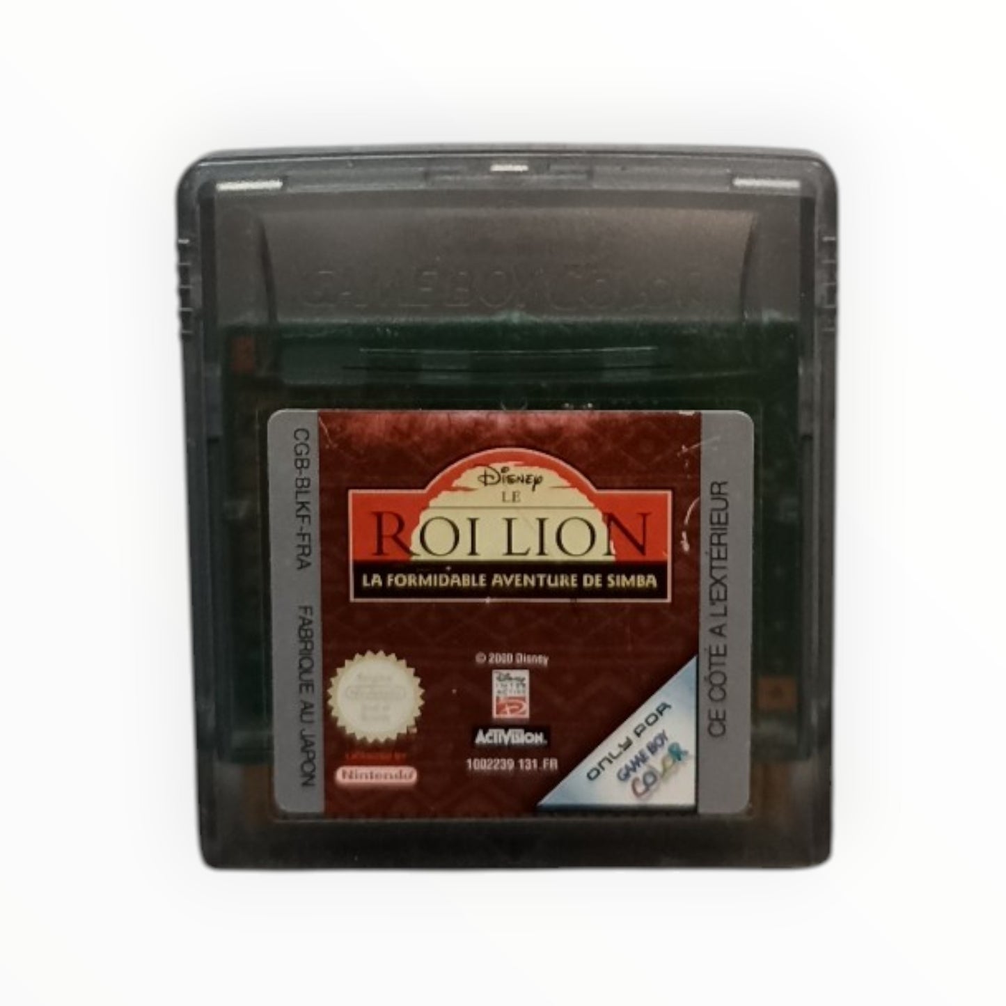 Cartouche seule Le Roi Lion FRA Nintendo Game Boy Color (GBC)