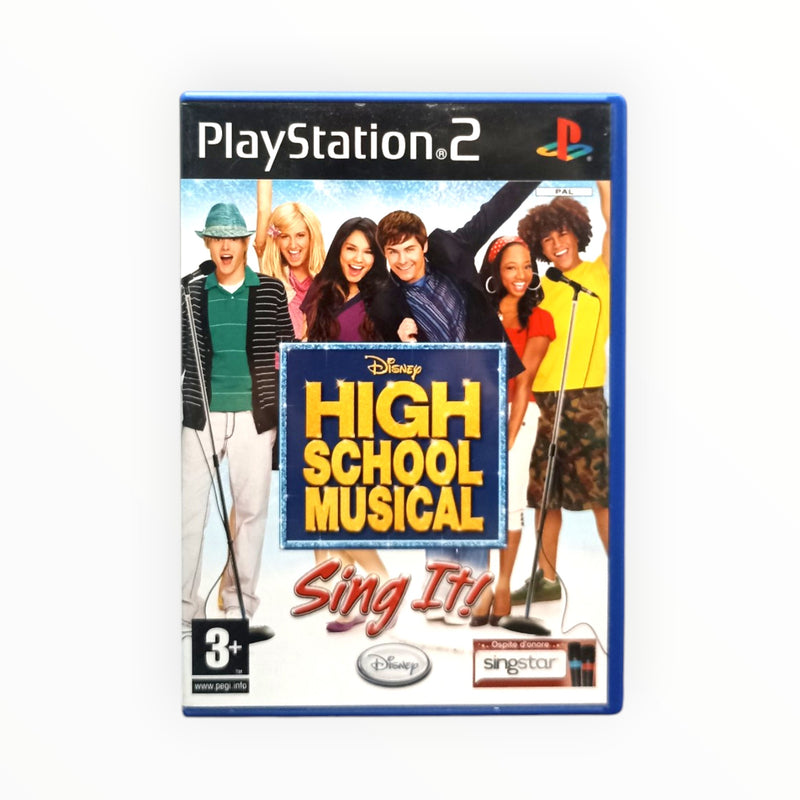 Disney High School Musical Sing It Complet PAL PlayStation 2 (PS2)