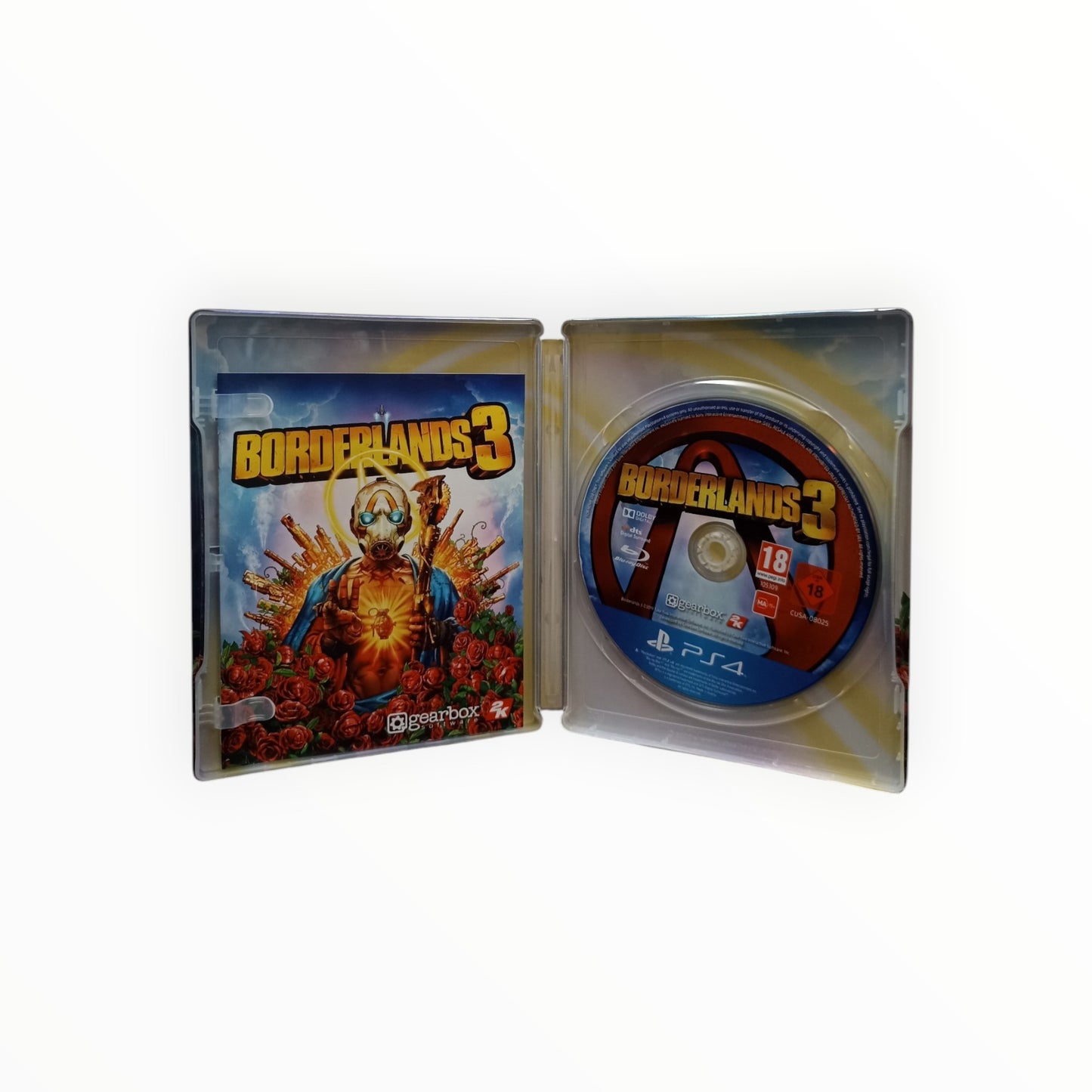 Borderlands 3 Boîtier steelbook Complet EUR PlayStation 4 (PS4) sans fourreau