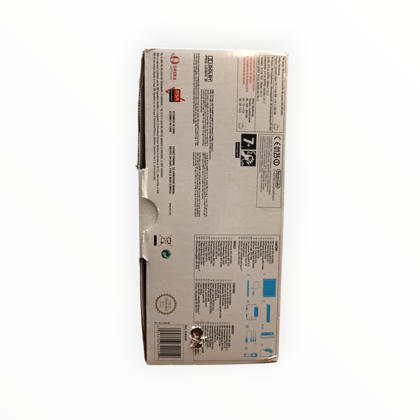 Console Nintendo Wii en boite Complet FRA