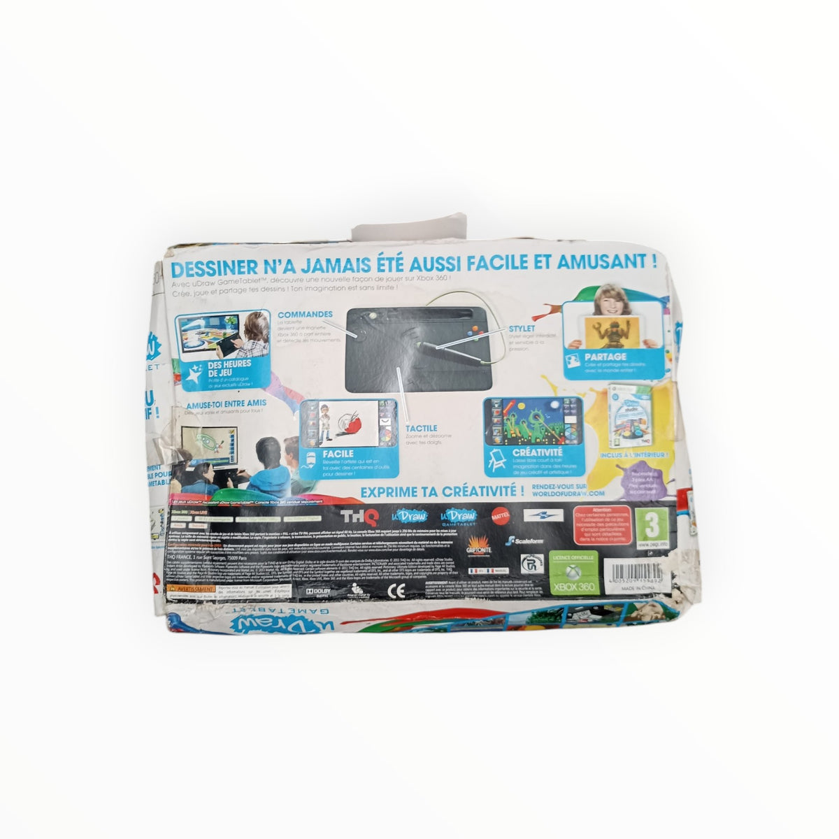 Draw GameTablet Xbox 360 en boite Complet FRA