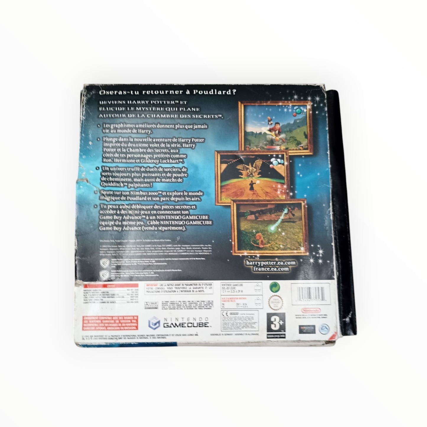 Boite seule console Gamecube Harry Potter