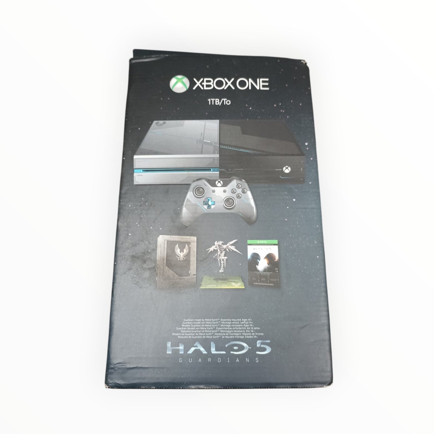 Boite + Cale seule pour console Xbox One 1 To Version Halo