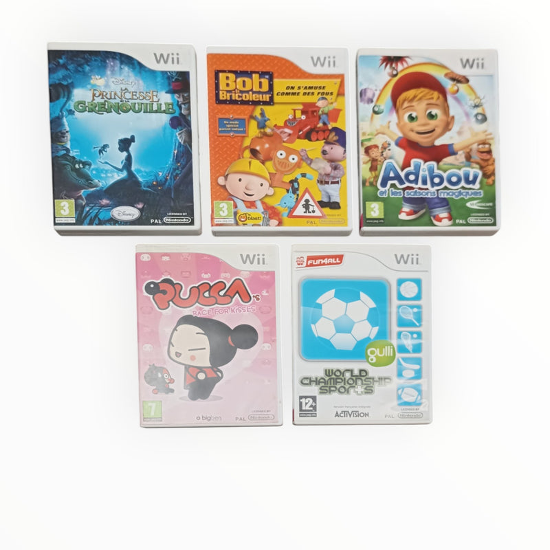 Bundle Complet PAL FRA Nintendo Wii (Wii)