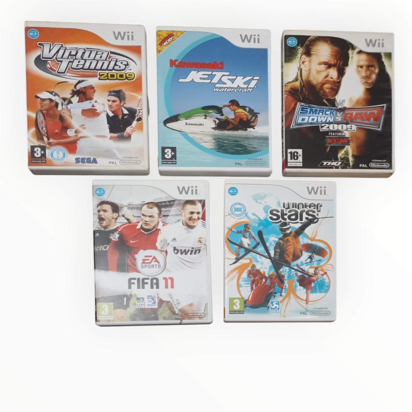 Bundle Complet PAL FRA Nintendo Wii (Wii)