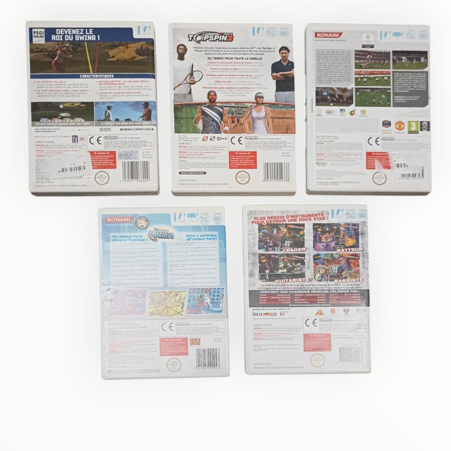 Bundle Complet PAL FRA Nintendo Wii (Wii)