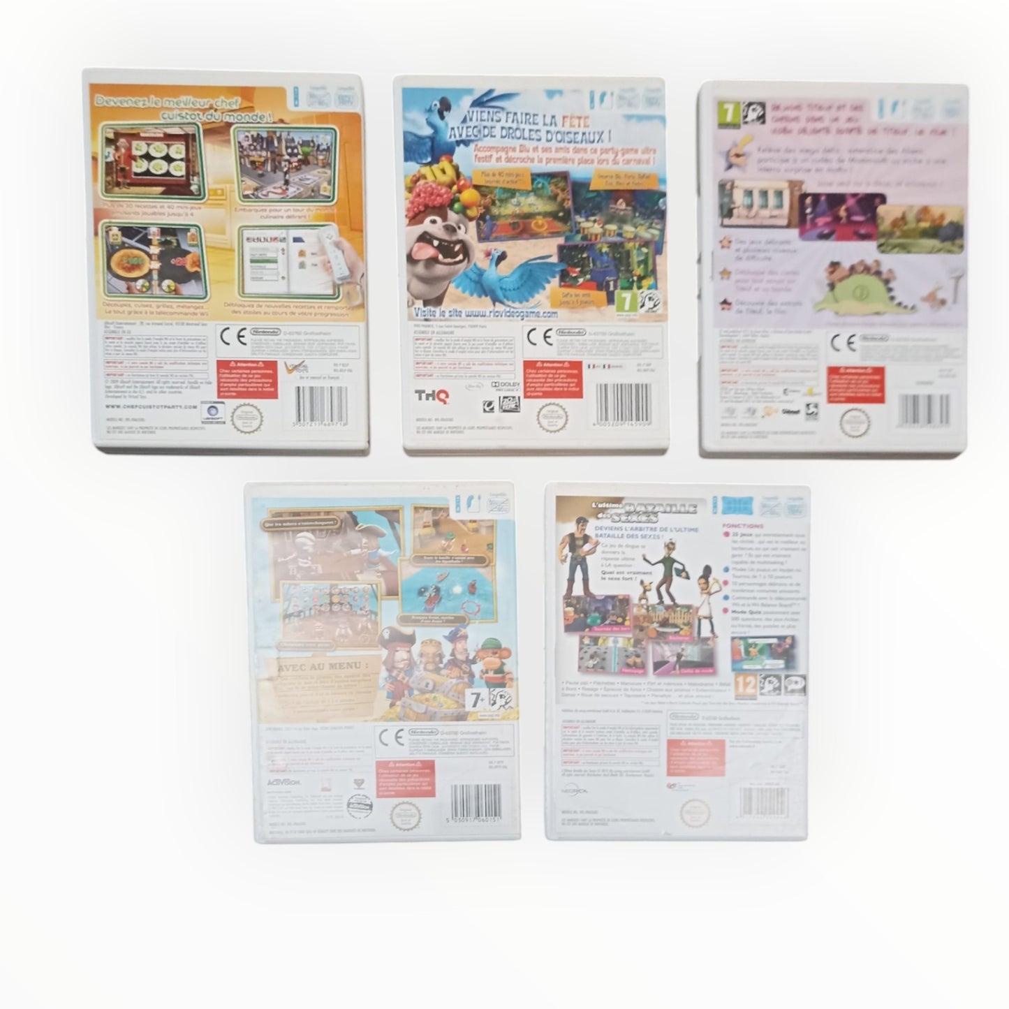 Bundle Complet PAL FRA Nintendo Wii (Wii)