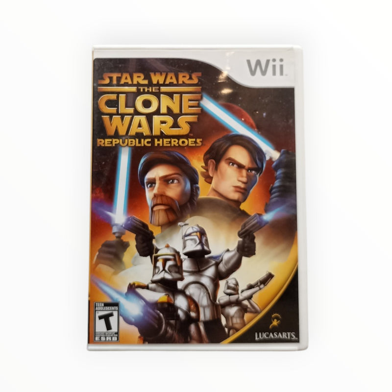 Star Wars The Clone Wars Republic Heroes Complet Version Canadienne Nintendo Wii