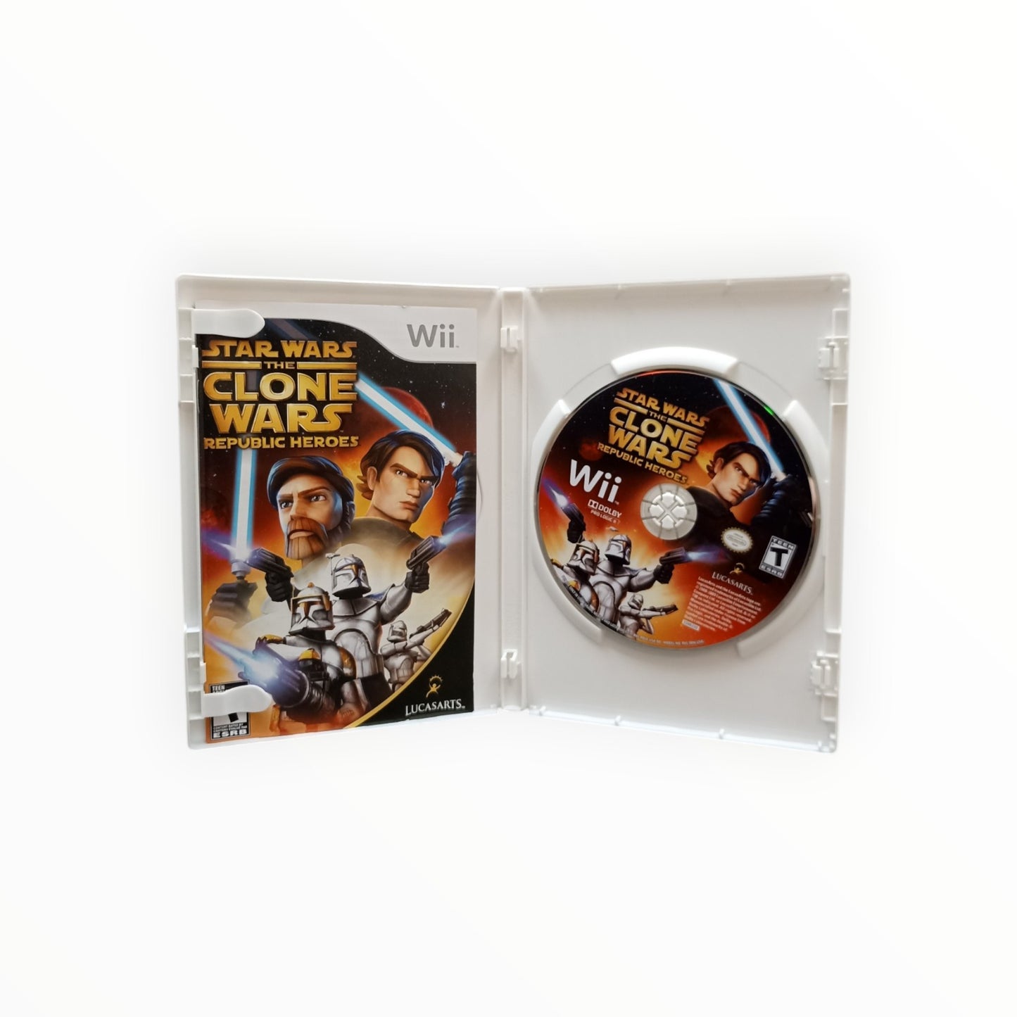 Star Wars The Clone Wars Republic Heroes Complet Version Canadienne Nintendo Wii