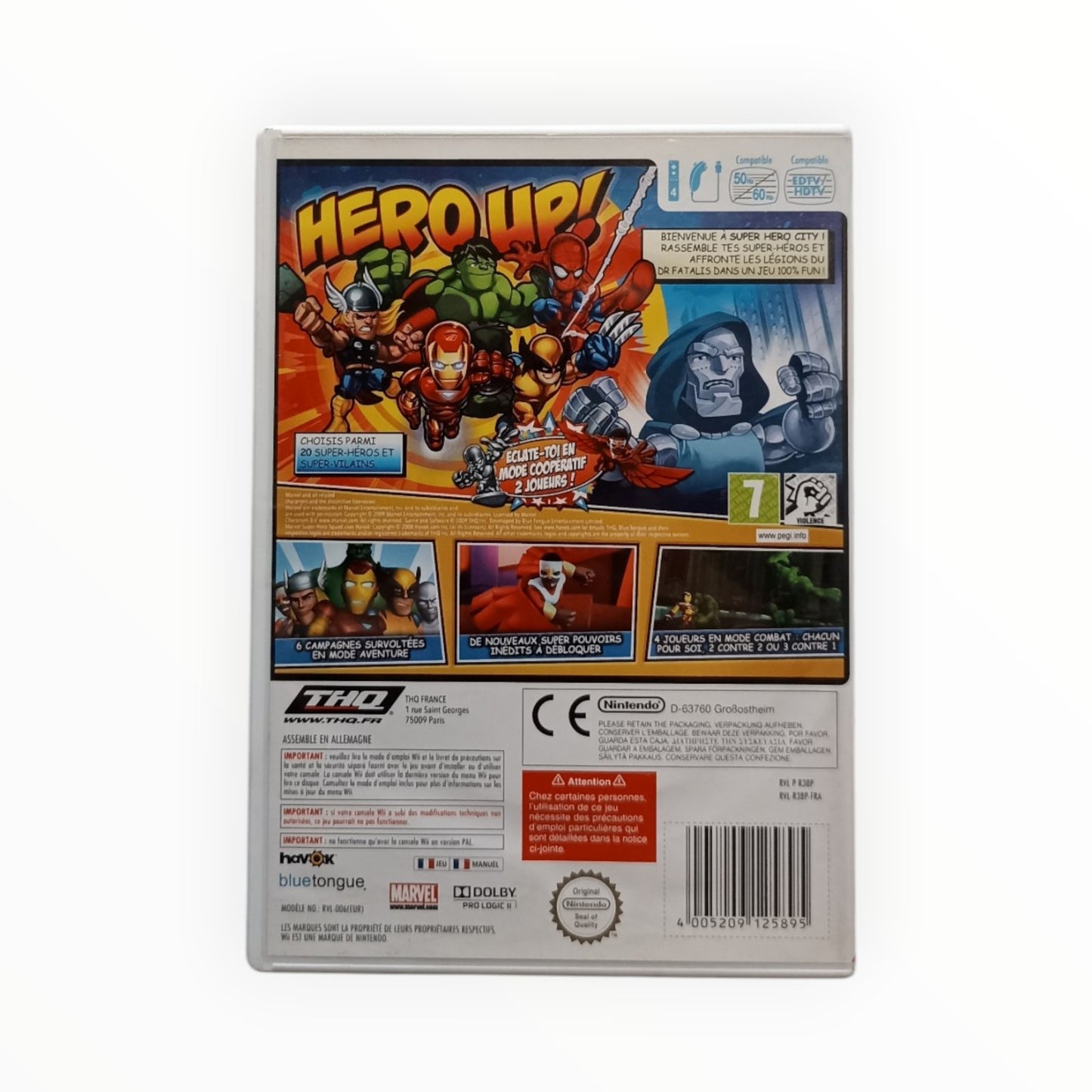 Marvel Super Hero Squad EUR Nintendo Wii (Wii)