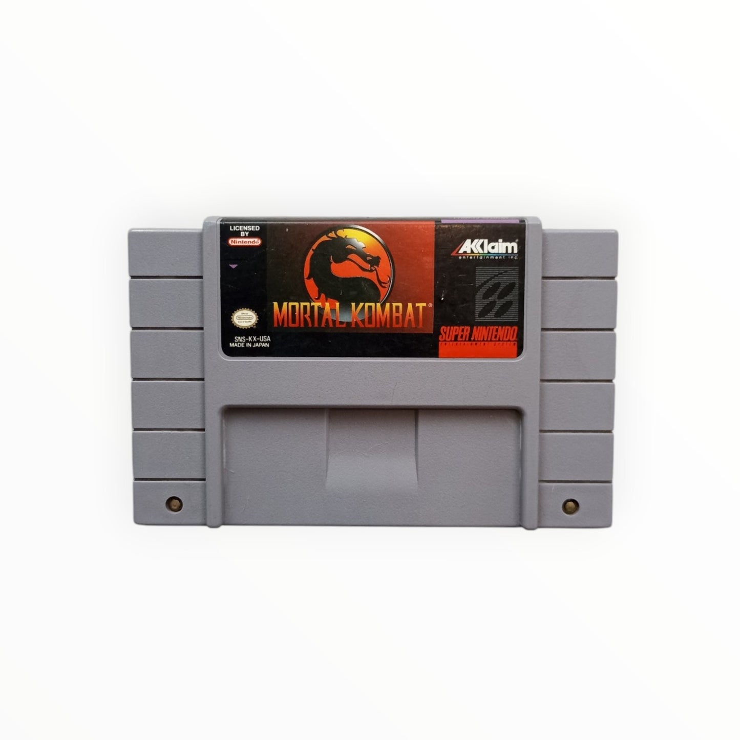 Mortal Kombat Super nintendo SNES