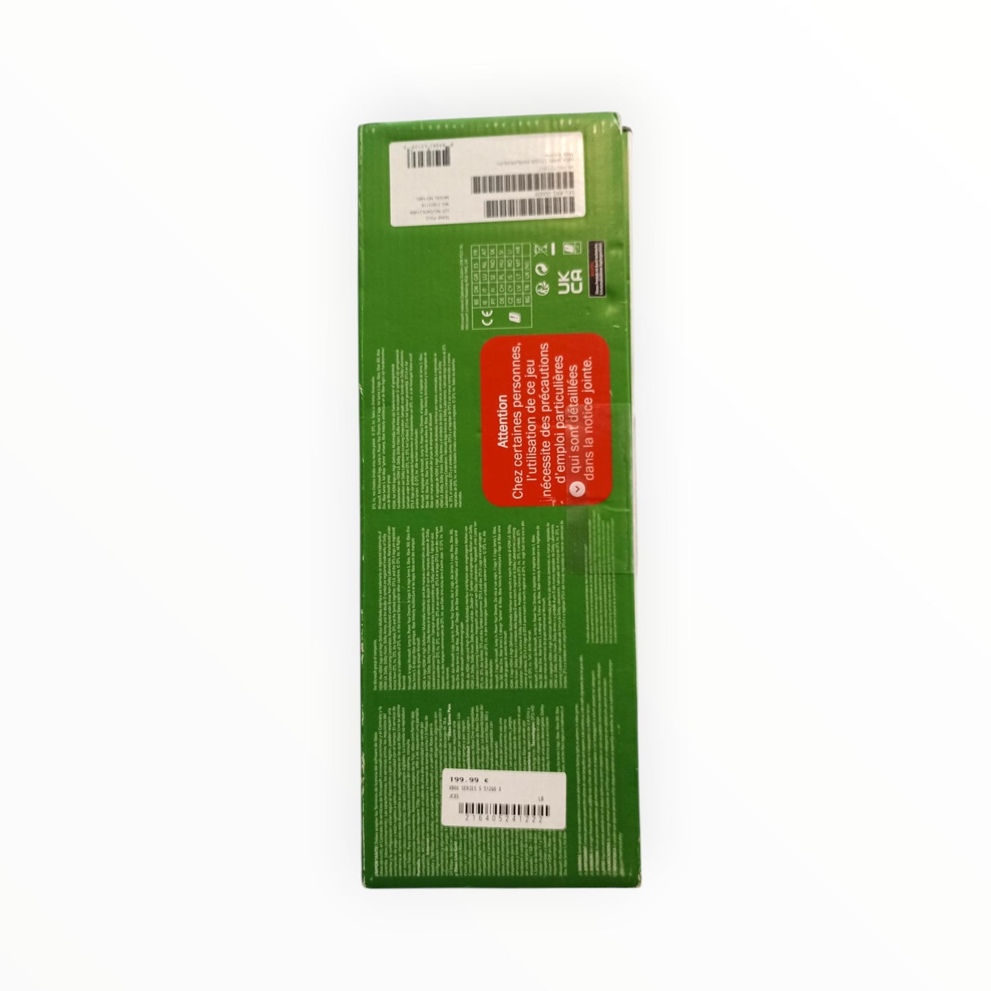 Boite seule Xbox Series S 512GB Complet EUR Microsoft Xbox Series S