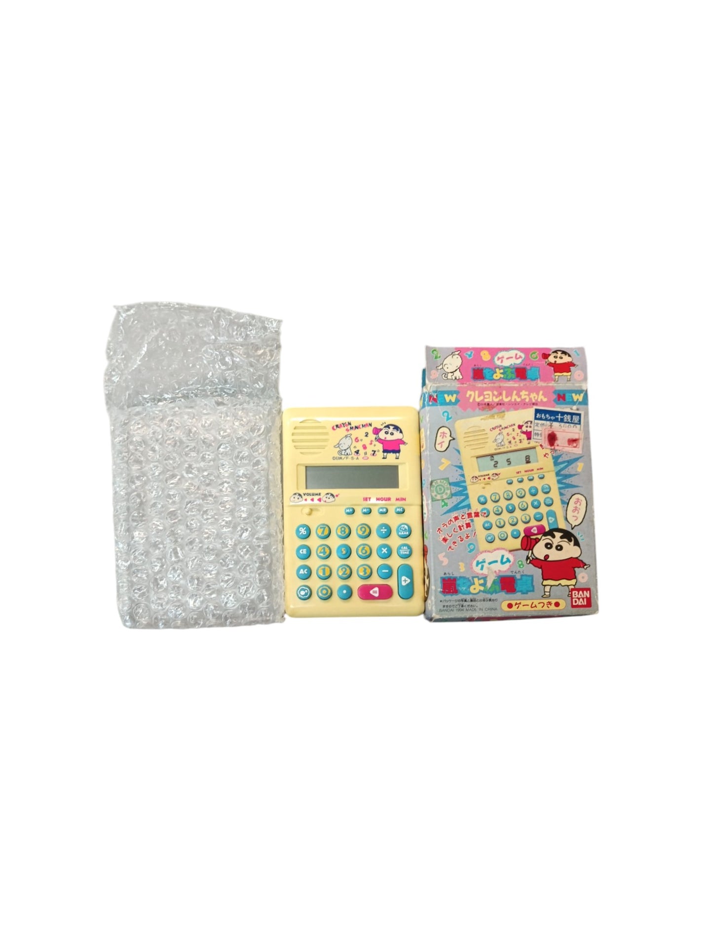Shin Chan Bandai calculatrice Version Japonaise