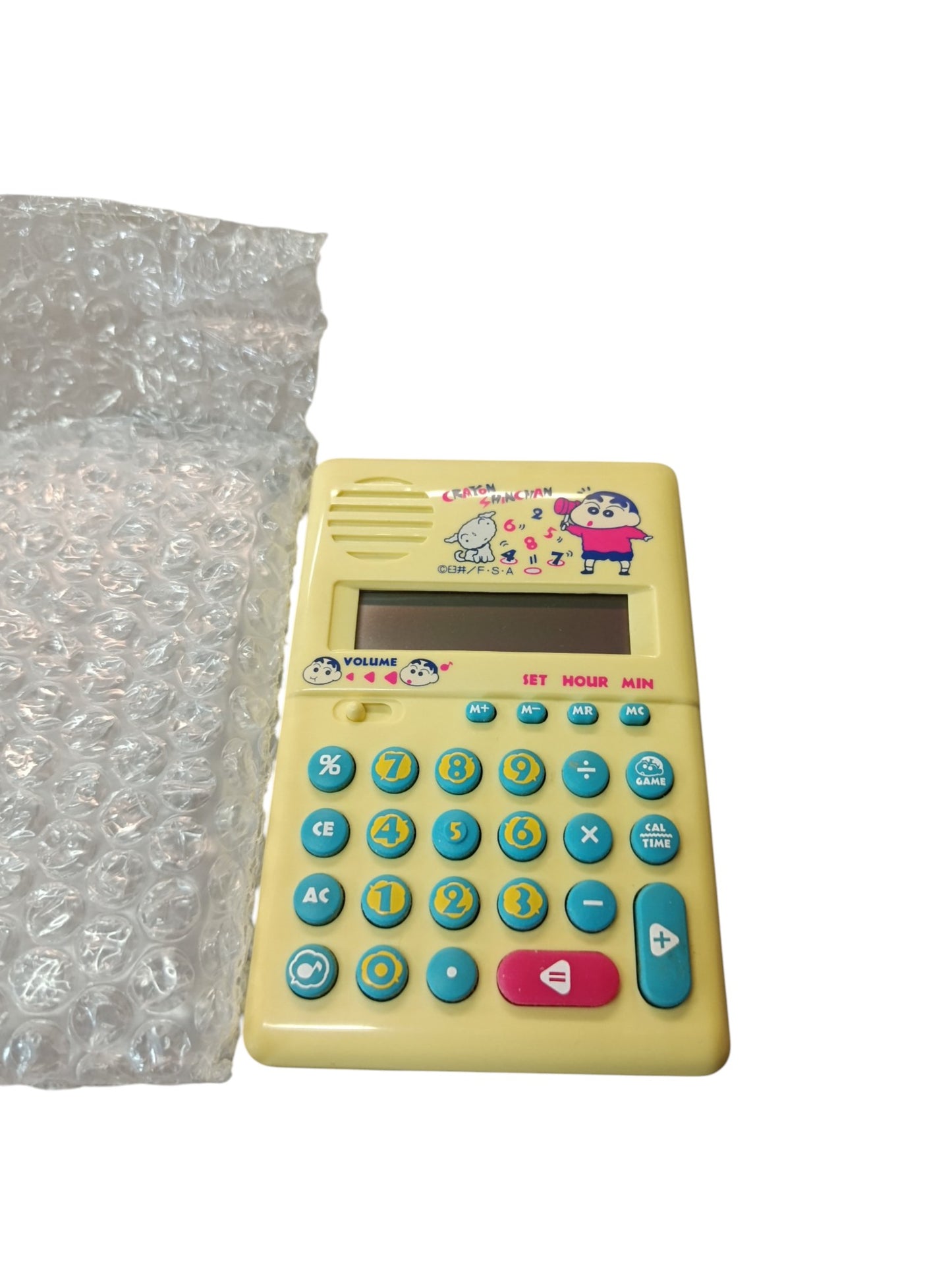 Shin Chan Bandai calculatrice Version Japonaise