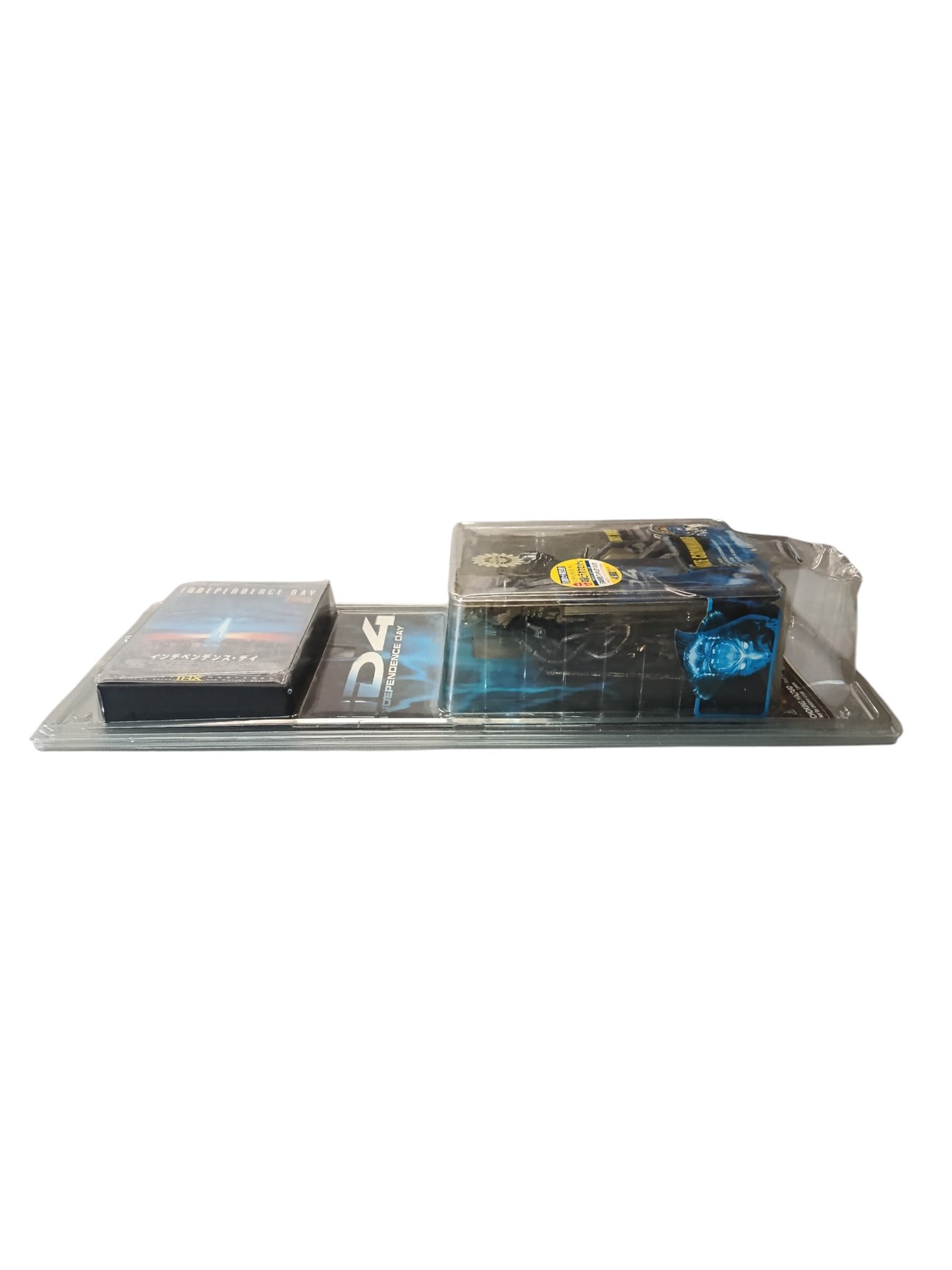 Figurine Alien Independence Day Ultimate Commander avec VHS en blister