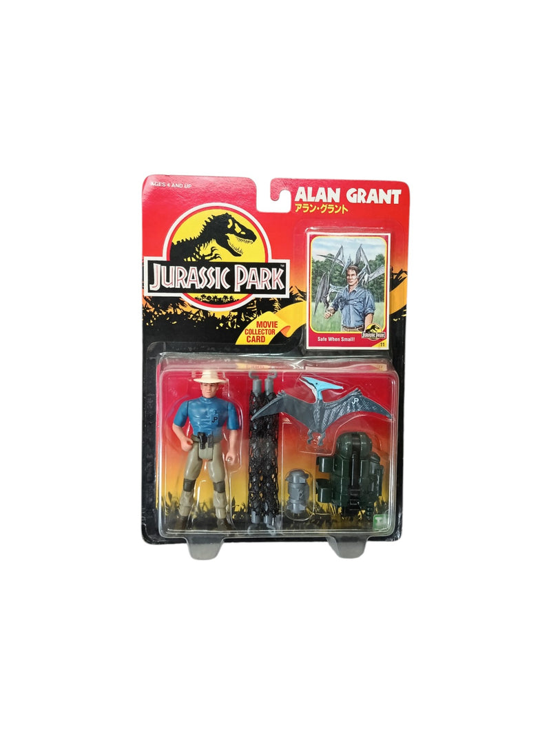 Figurine Jurassic Park Alan Grant vintage blister
