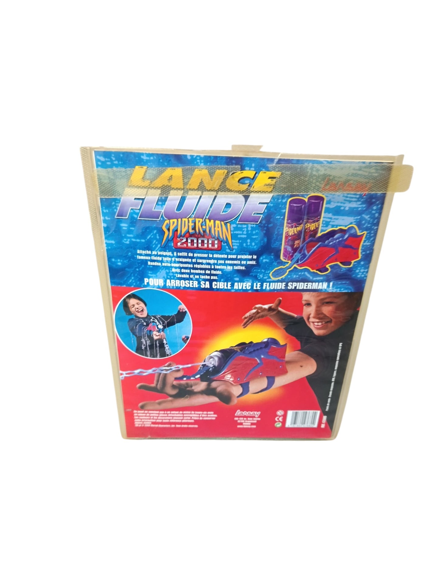 Figurine Spider-Man avec cassette VHS Marvel France en blister