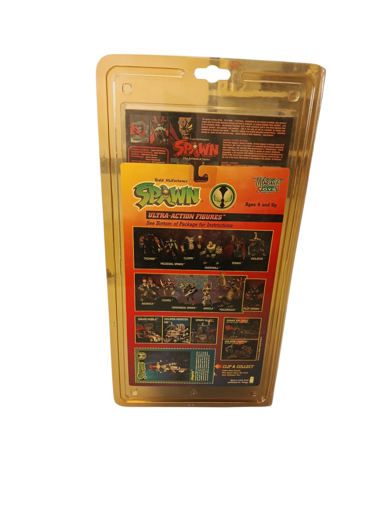 Figurine Spawn McFarlane Special Edition en boîte blister The Animated Series