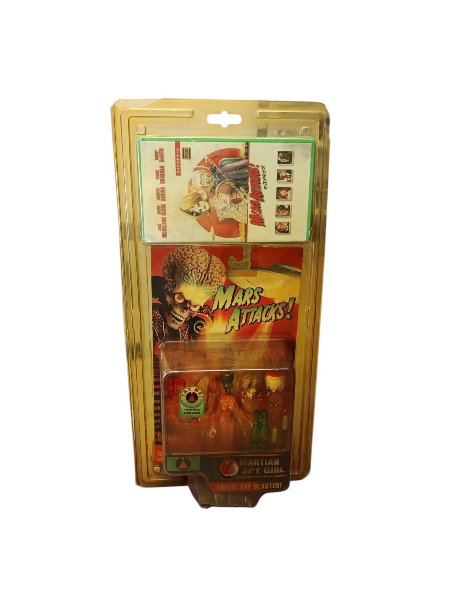 Figurine Mars Attacks Martian Spy Girl en blister