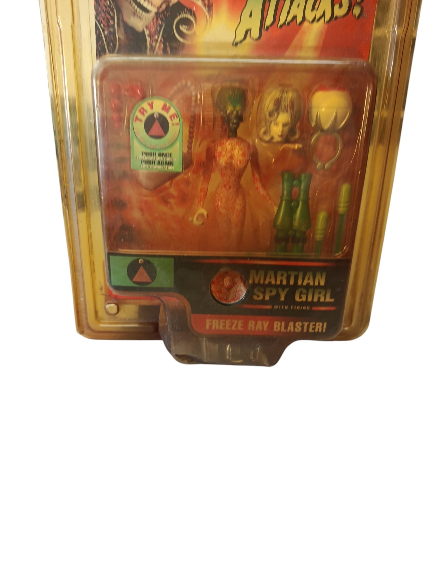 Figurine Mars Attacks Martian Spy Girl en blister