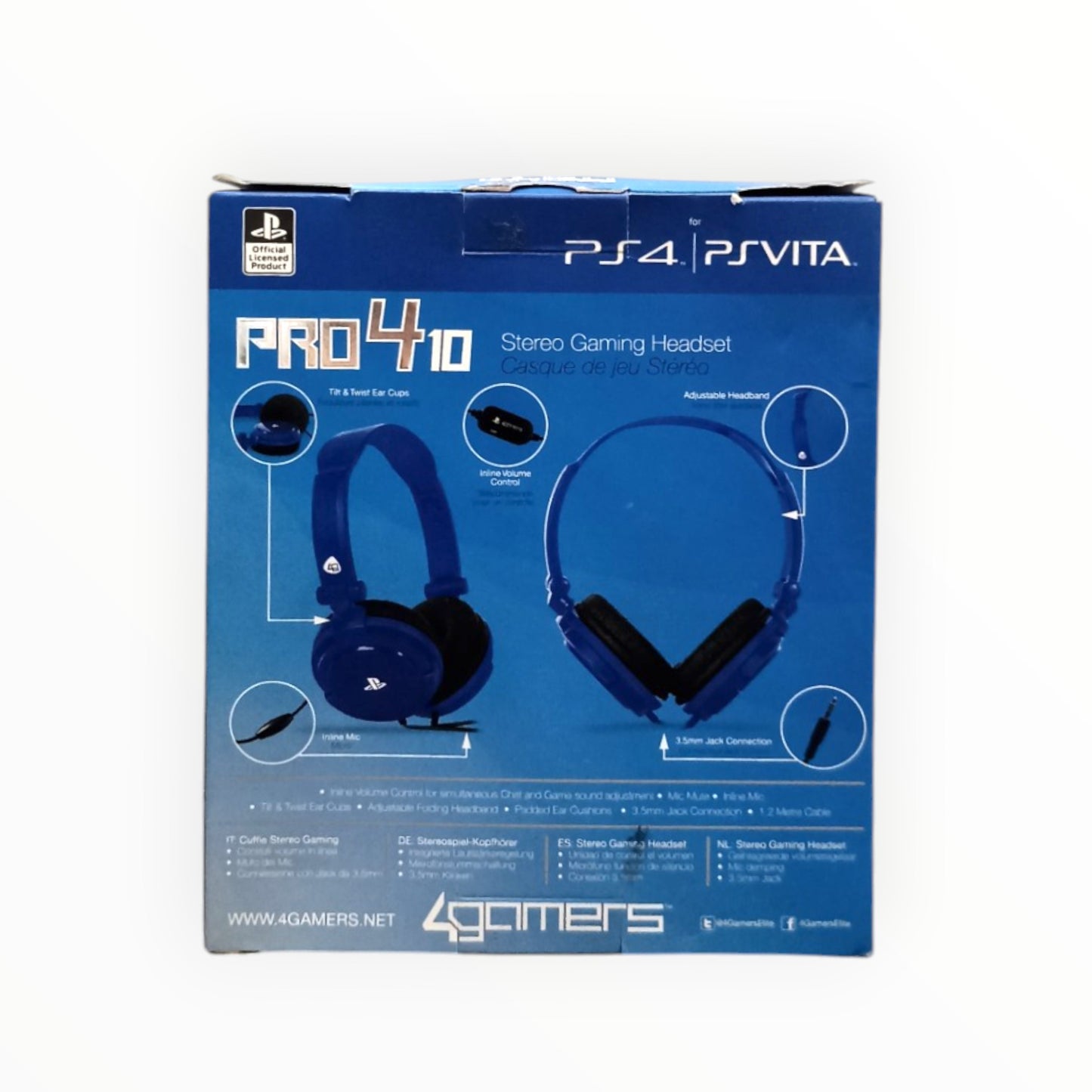 Casque Playstation 4 / PS Vita