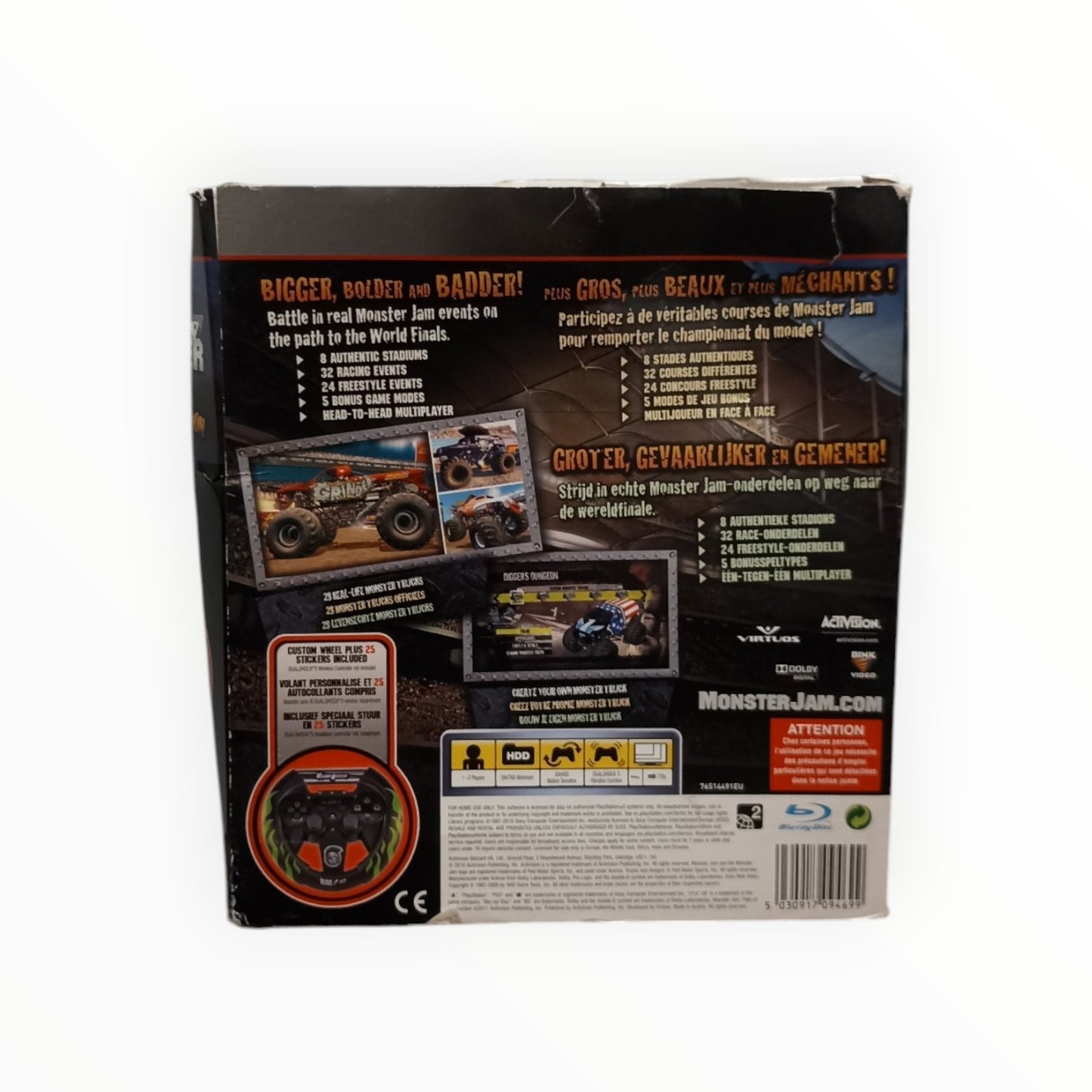 Monster Jam Path of Destruction Playstation 3 (PS3)