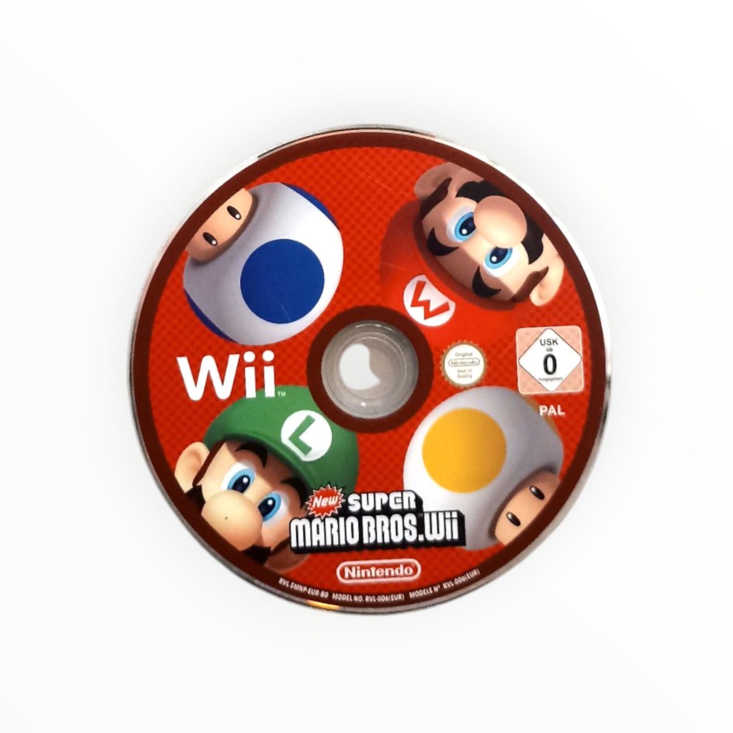 CD seuls New Super Mario Bros Nintendo Wii