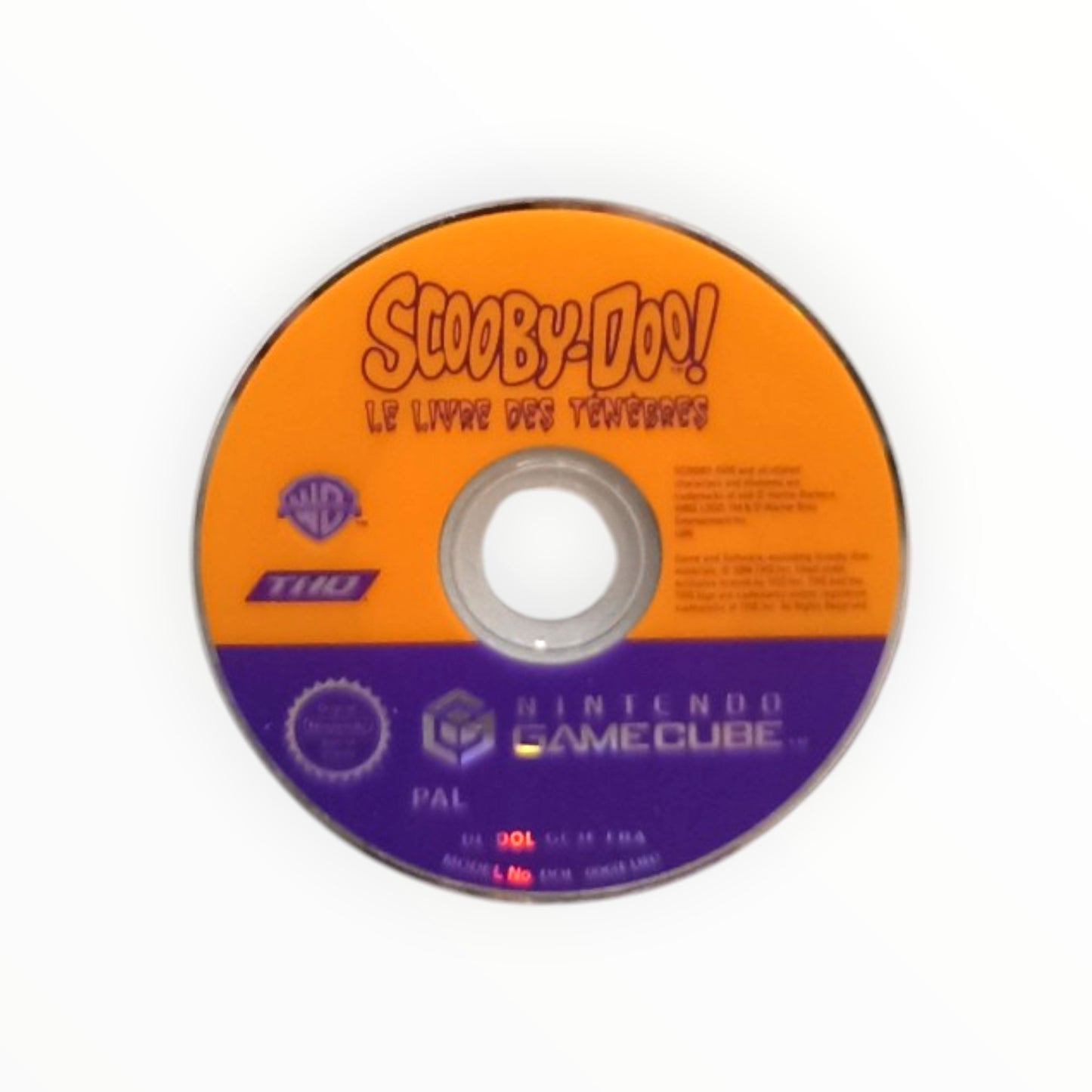 Scooby Doo Le Livre Des Ténèbres Nintendo GameCube (CD seul)