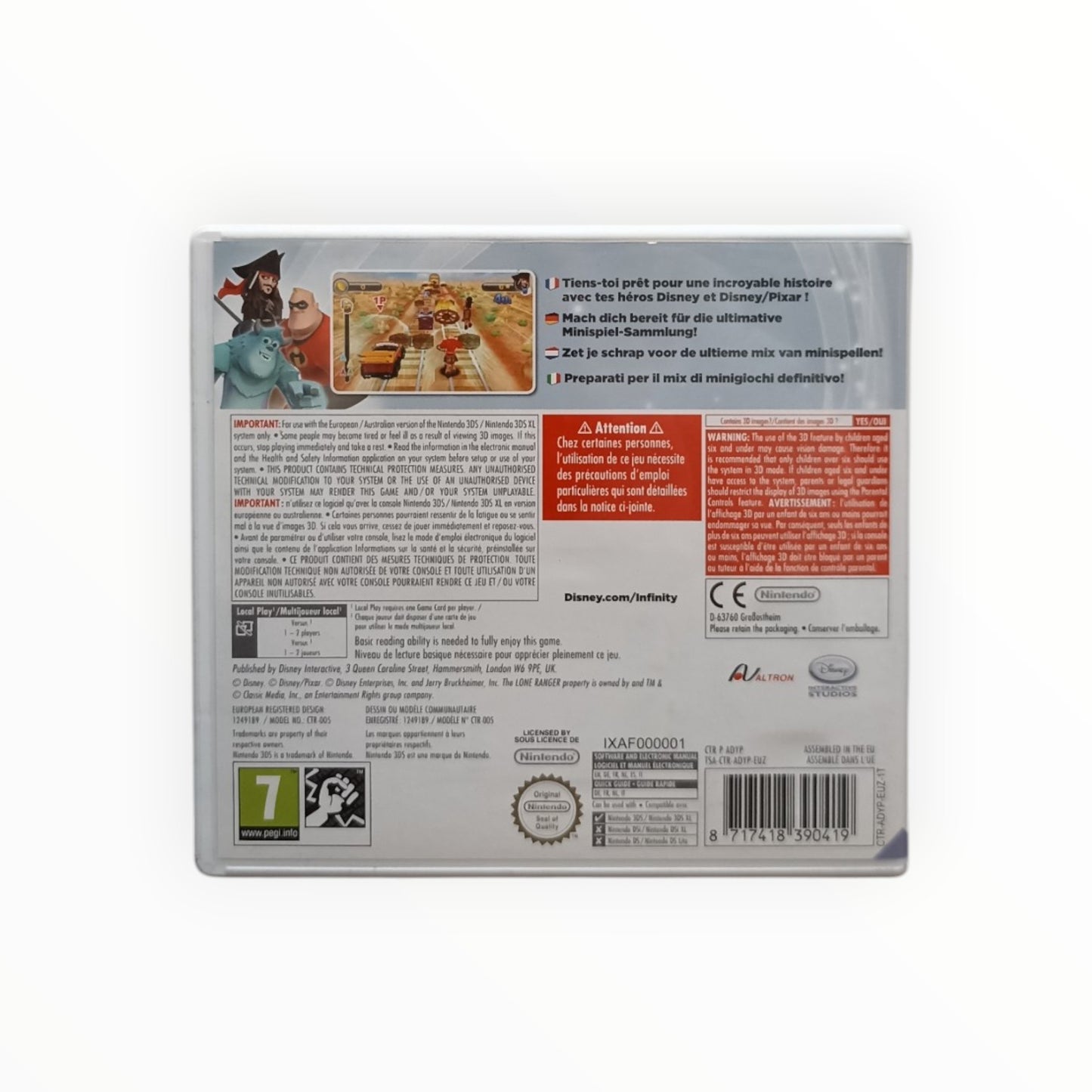 Disney Infinity nintendo 3DS