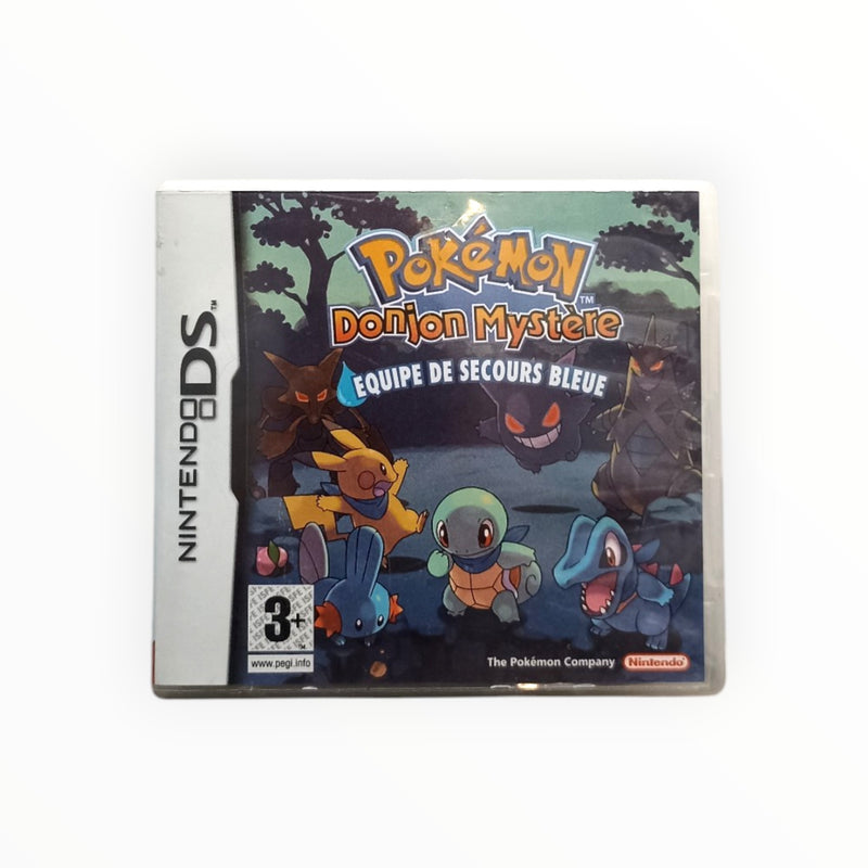 Pokémon Donjon Mystère Equipe de Secours Bleue Nintendo DS Complet FRA