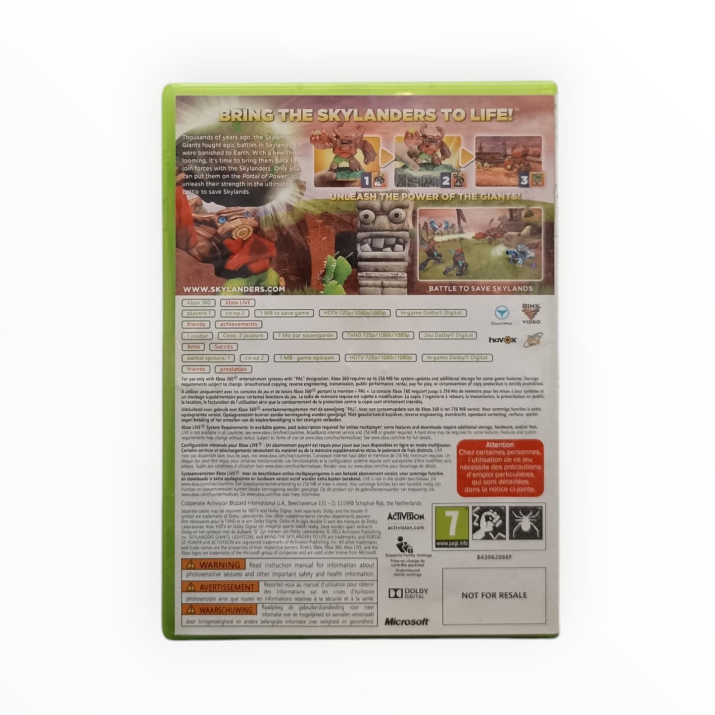 Skylanders Giants Xbox 360
