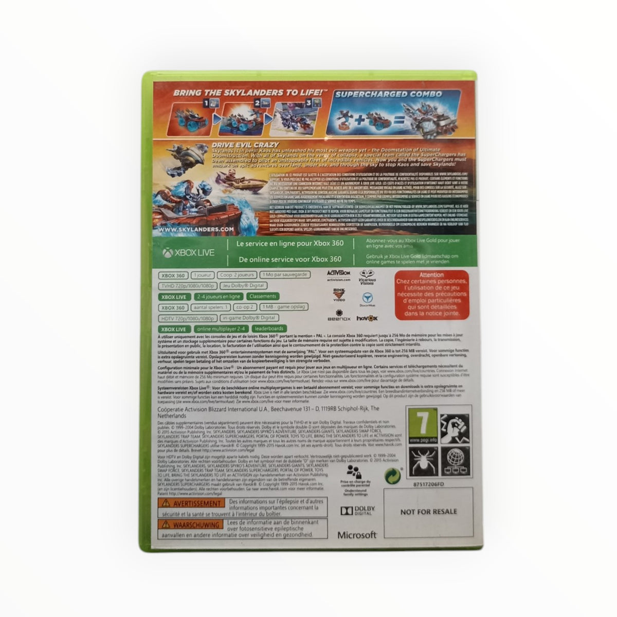 Skylanders Super Chargers Xbox 360
