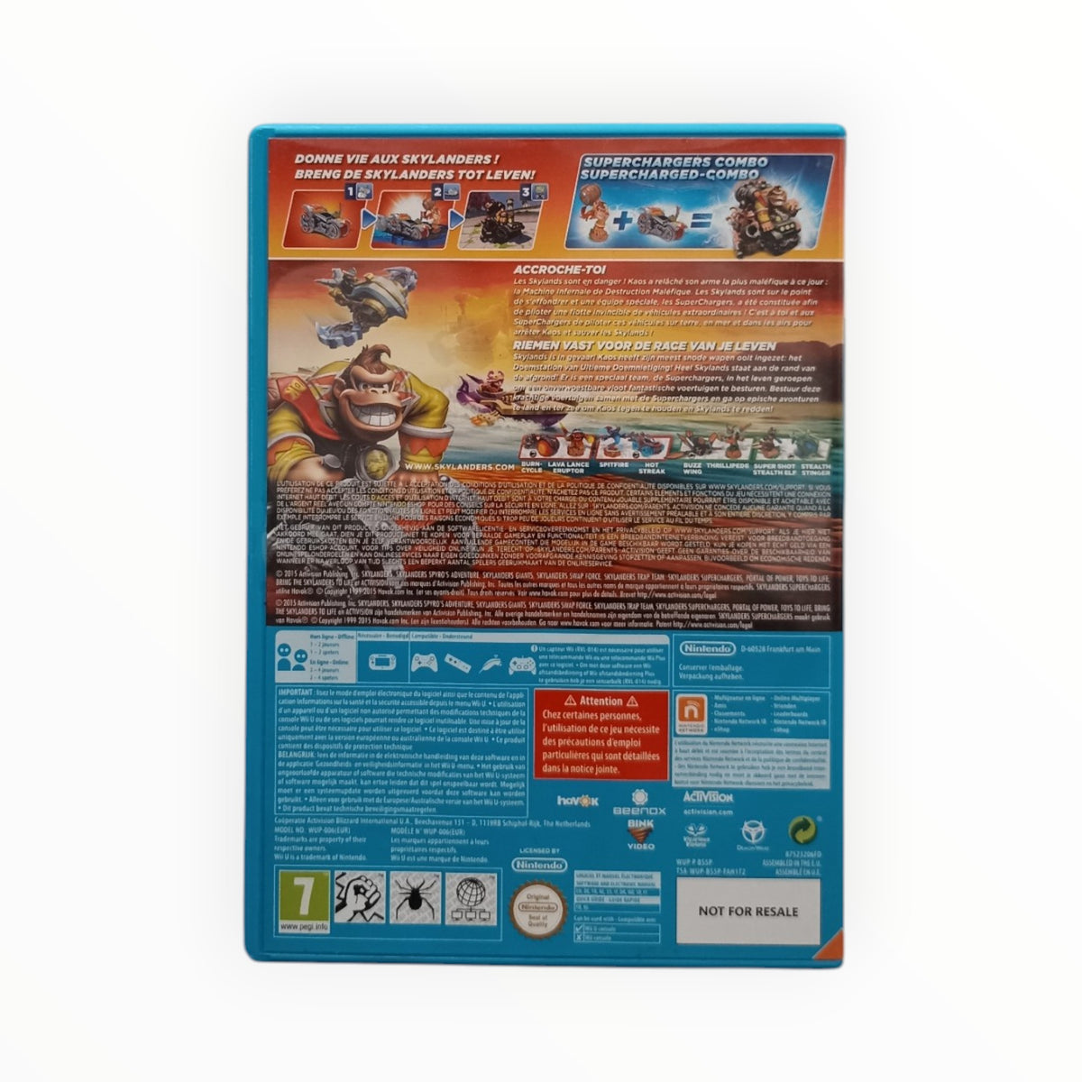 Skylanders SuperChargers PAL EUR Nintendo Wii U