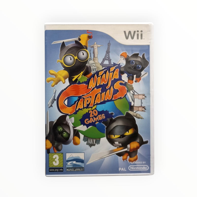 Ninja Captains 20 Games complet PAL EUR Nintendo Wii