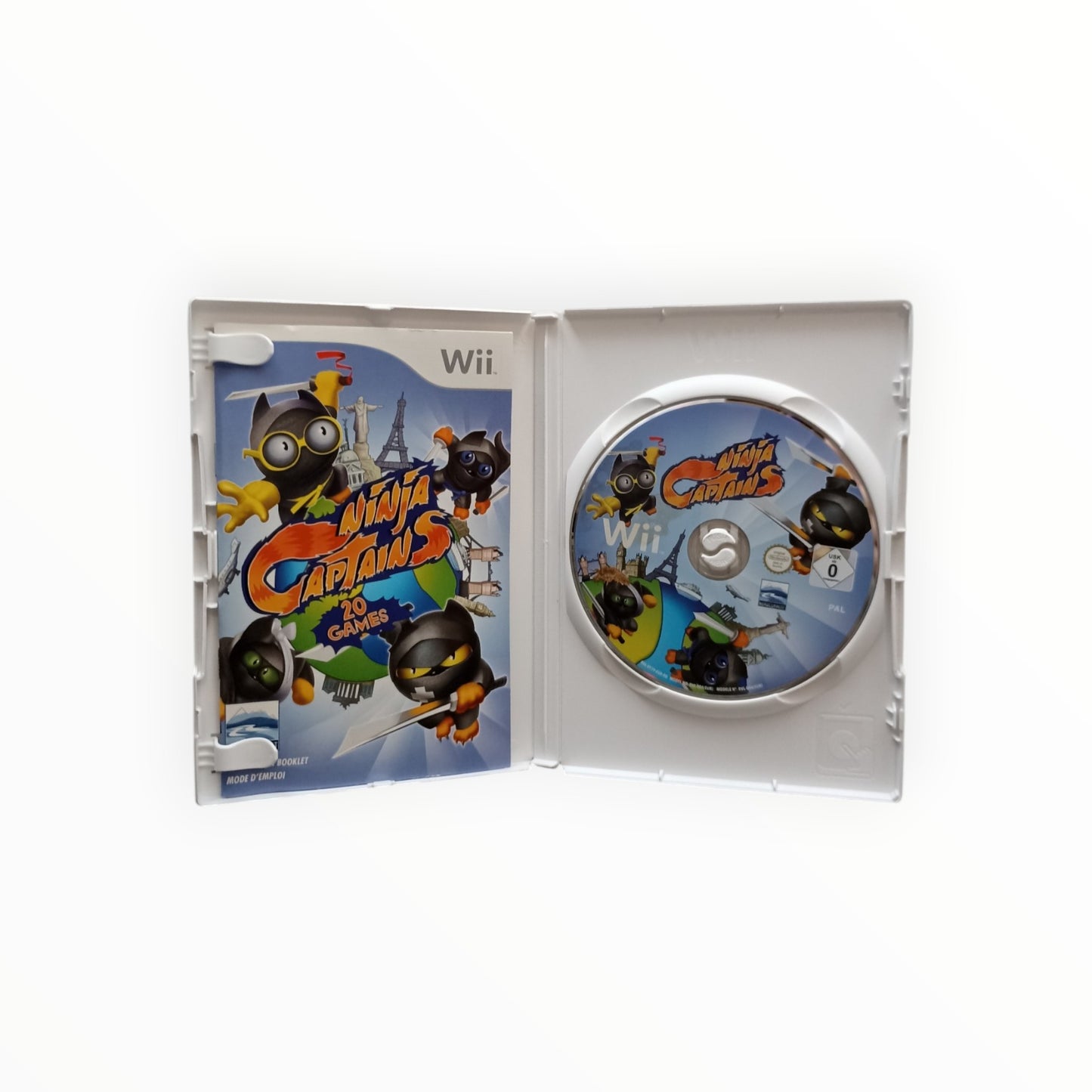 Ninja Captains 20 Games complet PAL EUR Nintendo Wii