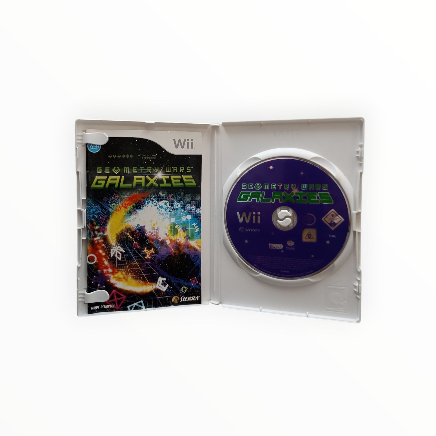 Geometry Wars Galaxies complet PAL EUR Nintendo Wii