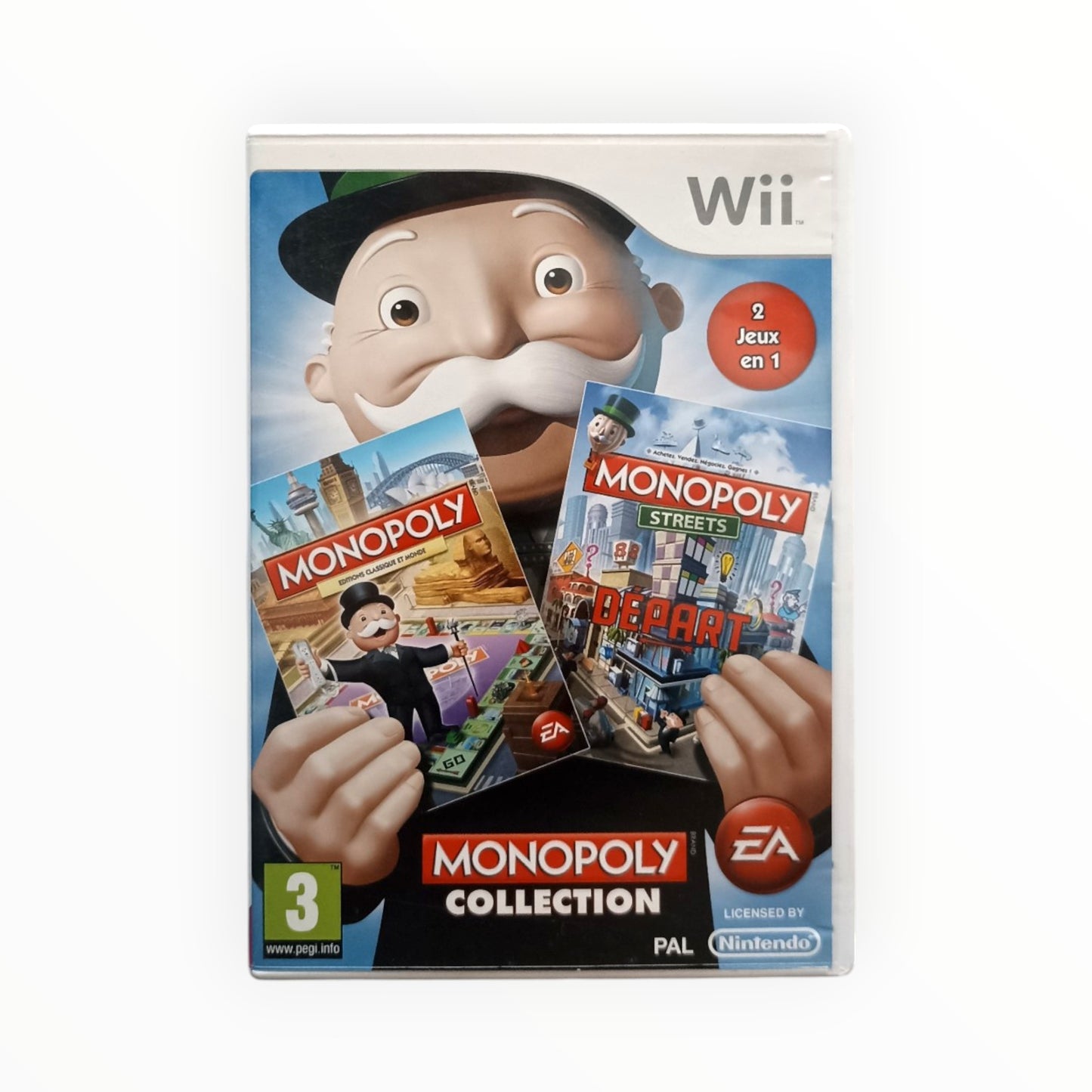 Monopoly Collection 2 Jeux en 1 complet PAL FRA Nintendo Wii
