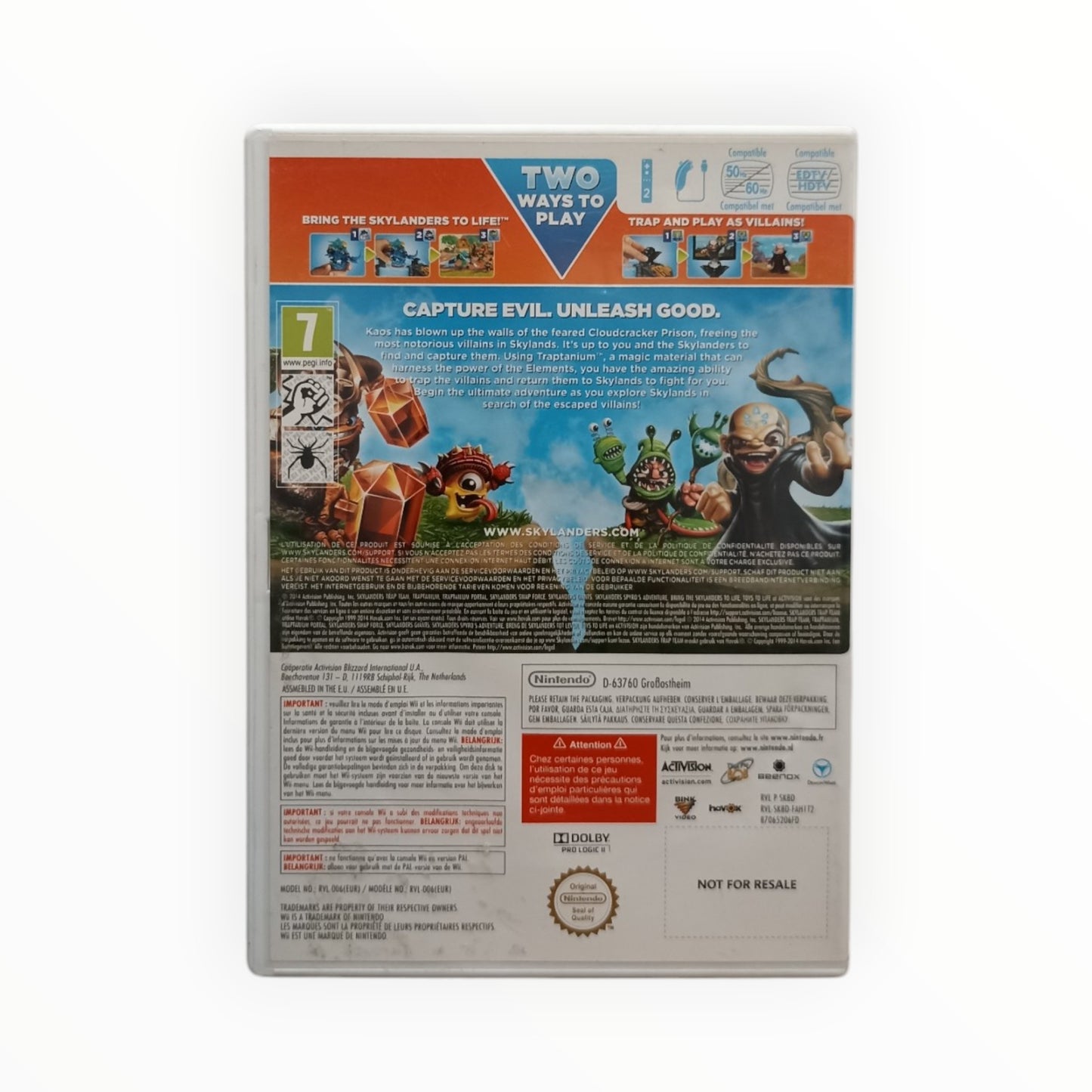 Skylanders Trap Team PAL EUR Nintendo Wii