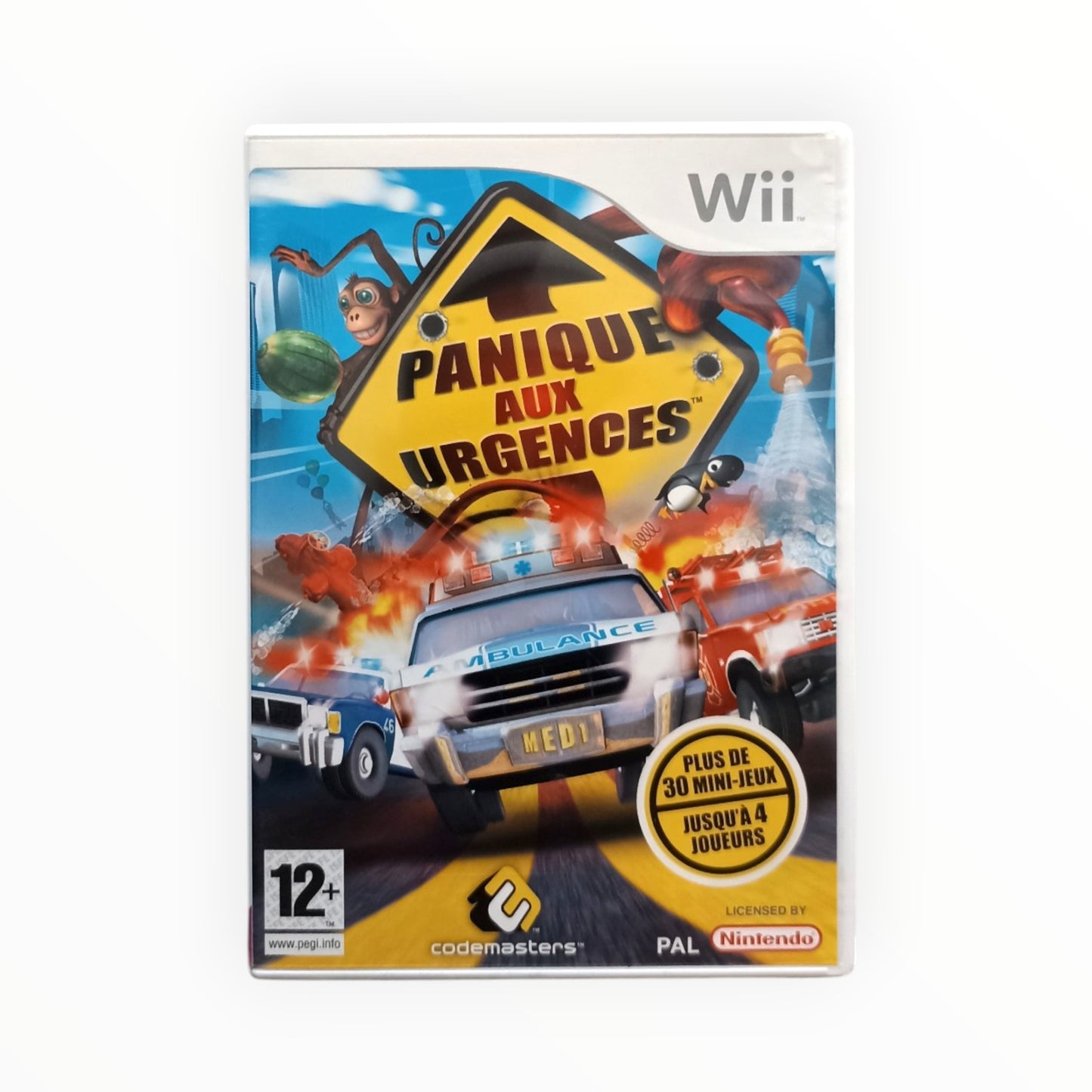 Panique aux Urgences complet PAL FRA Nintendo Wii