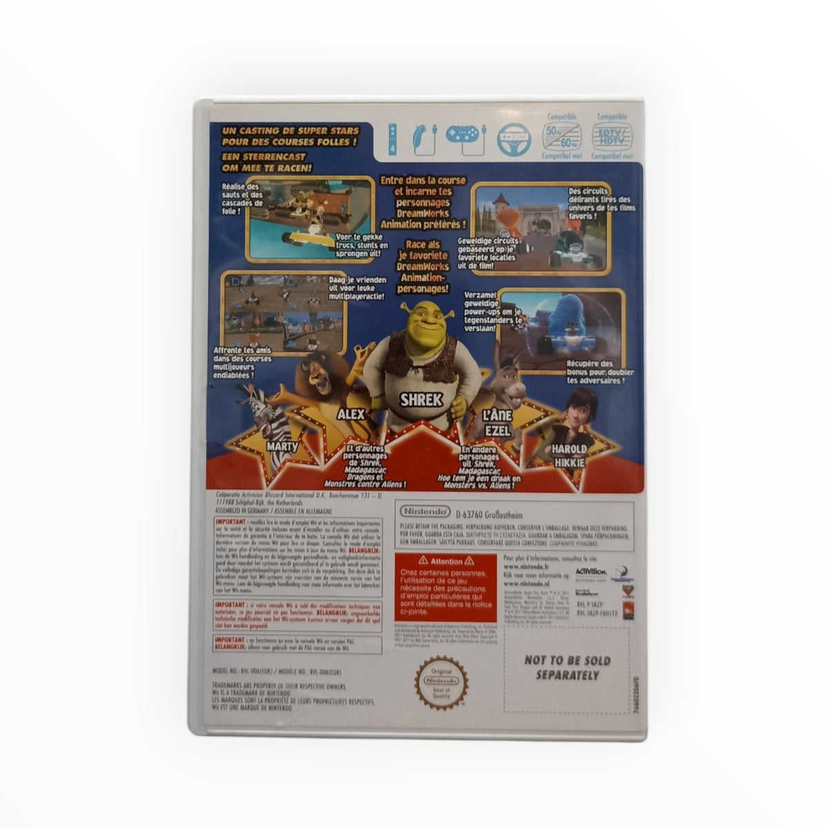 DreamWorks Super Star Kartz complet PAL EUR Nintendo Wii