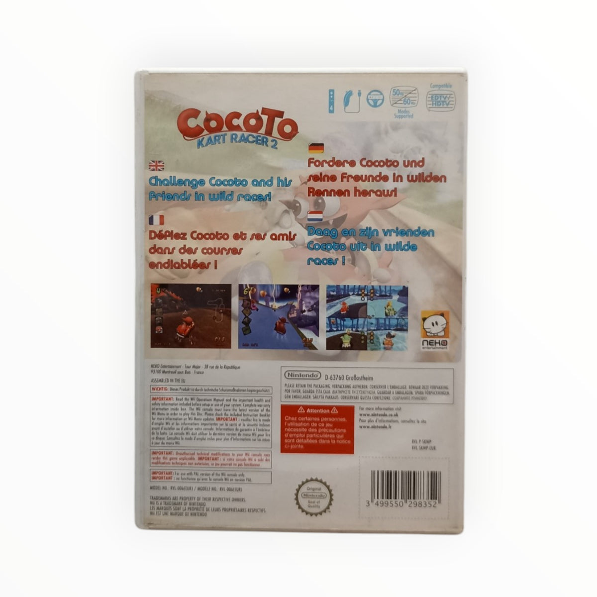 Cocoto Kart Racer 2 Nintendo Wii Complet FRA