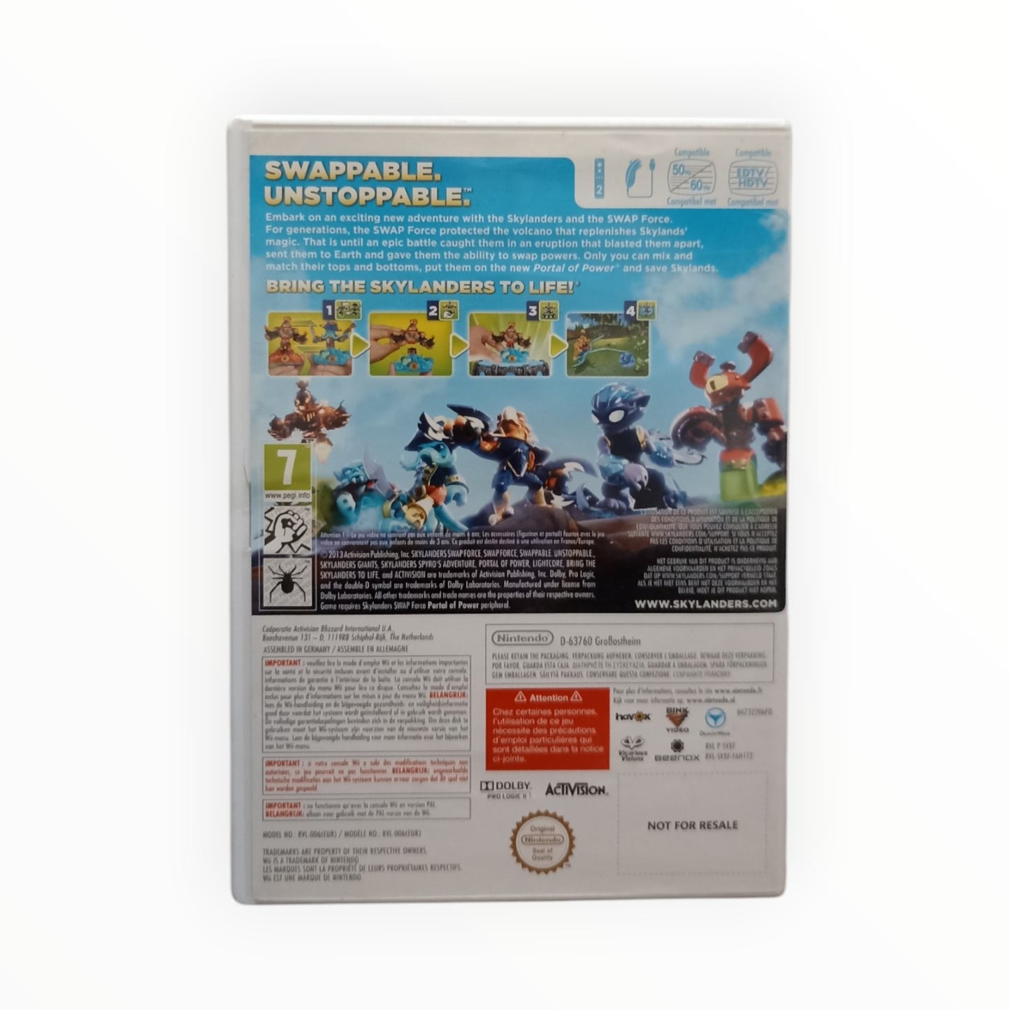 Skylanders Swap Force Nintendo Wii FRA